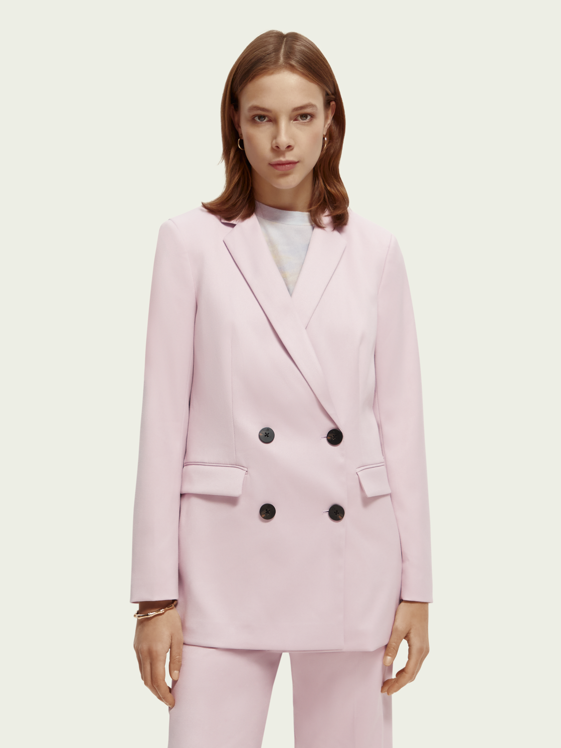 Double-Breasted Tailored Blazer | scotch & soda outlet