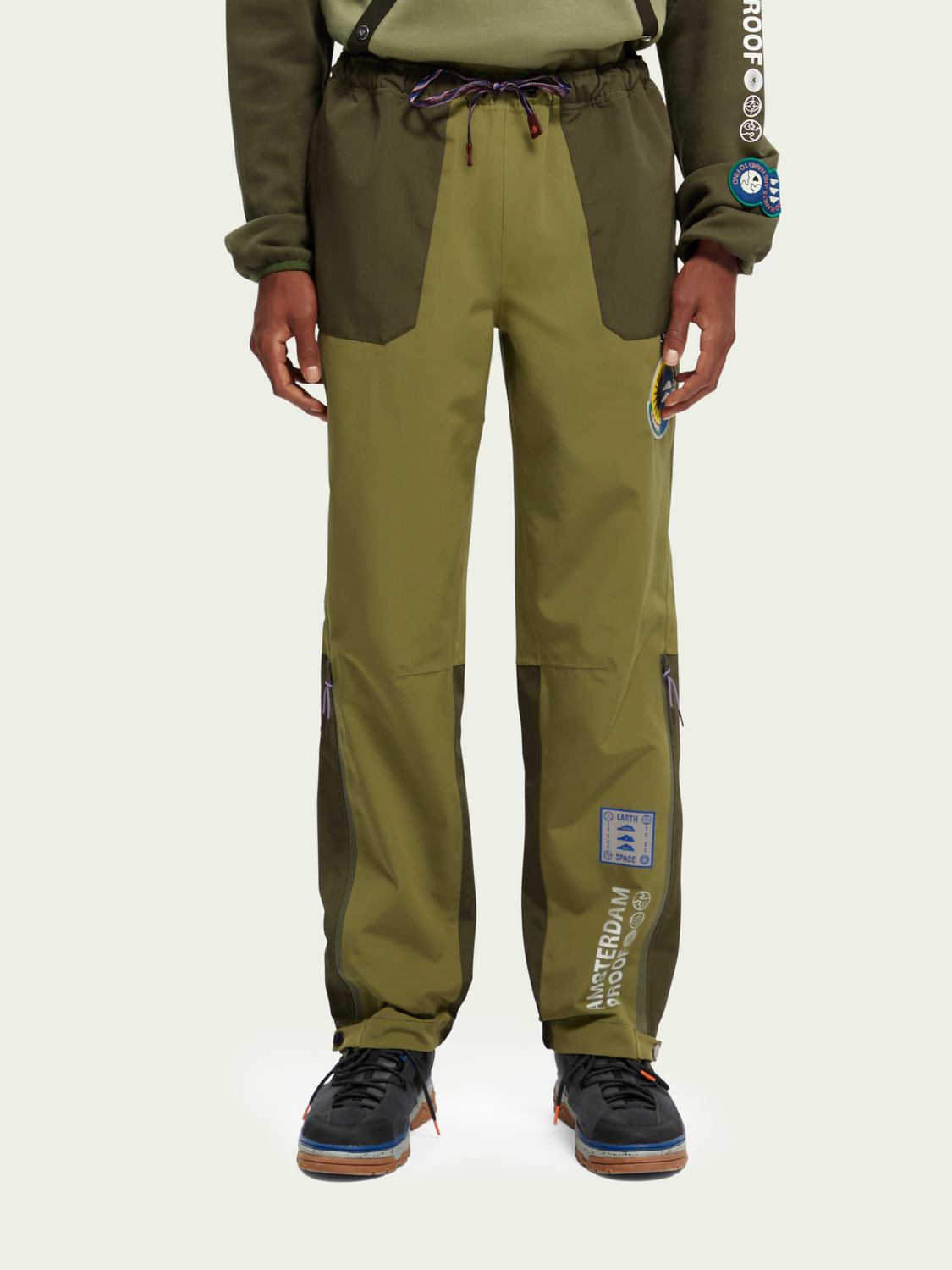 Unisex Amsterdam Proof Waterproof Rain Trousers | scotch & soda outlet