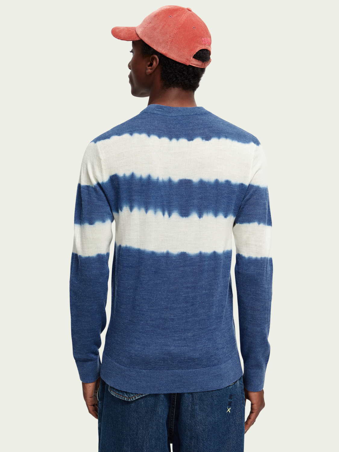 Lightweight Tie-Dye Crewneck Sweater | Scotch And Soda Outlet