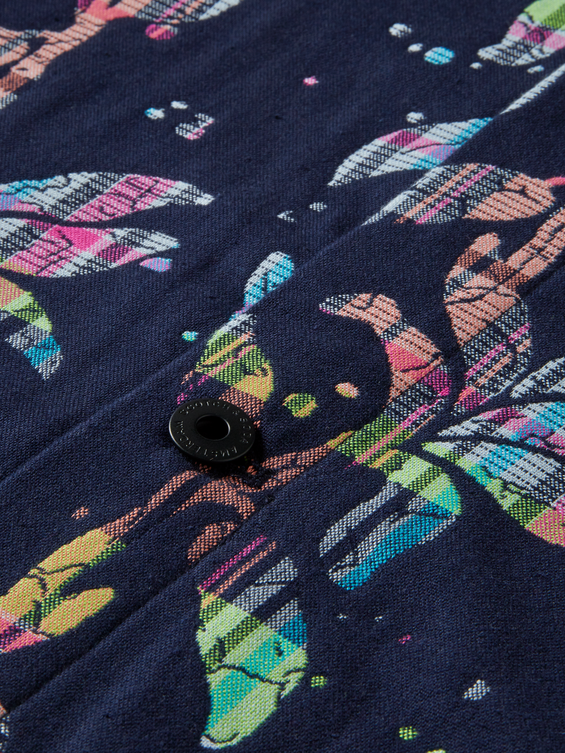 Jacquard Organic Cotton-Blended Blazer | Scotch And Soda Outlet