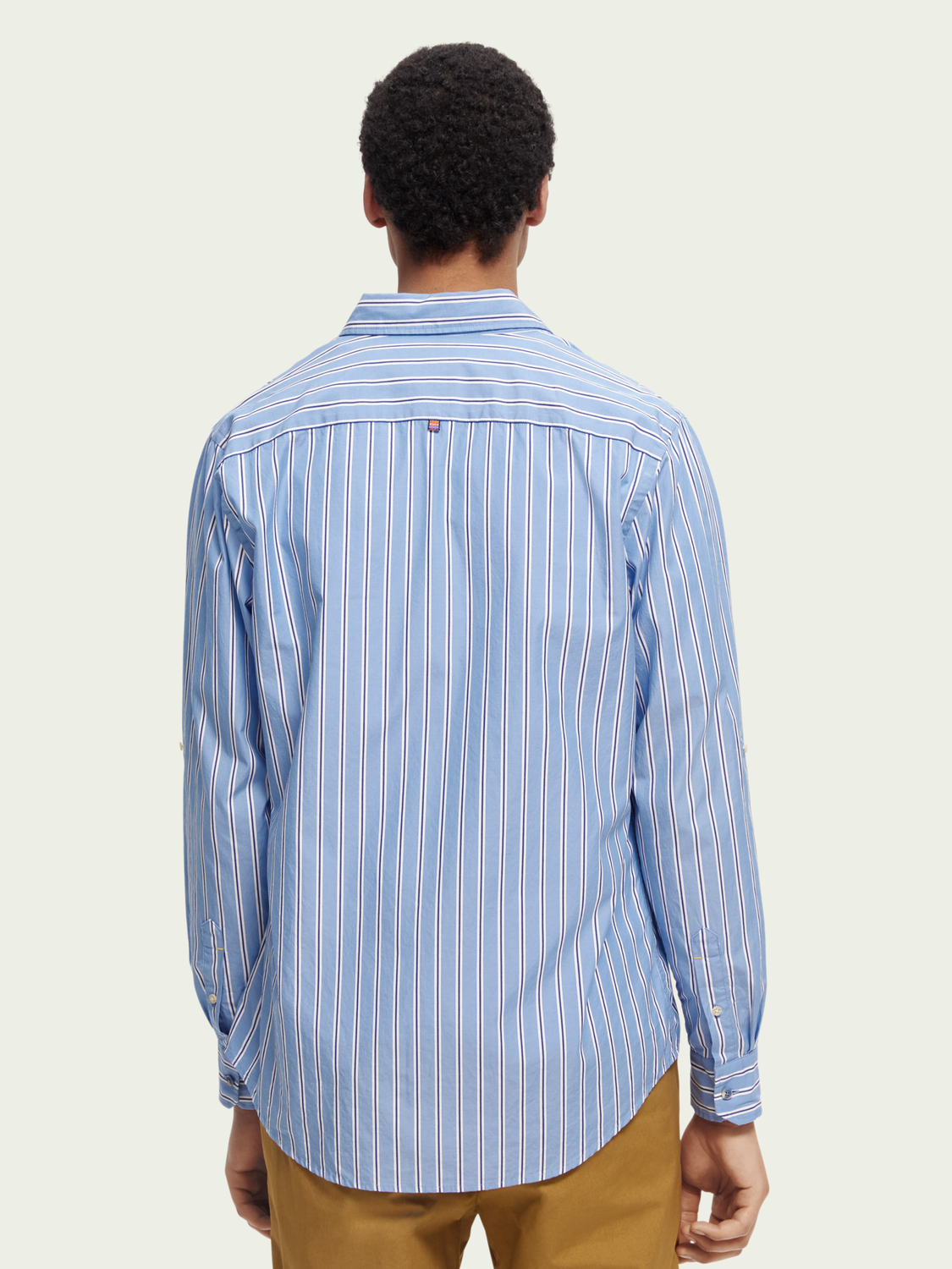 Regular-Fit Striped Shirt | Scotch And Soda Outlet