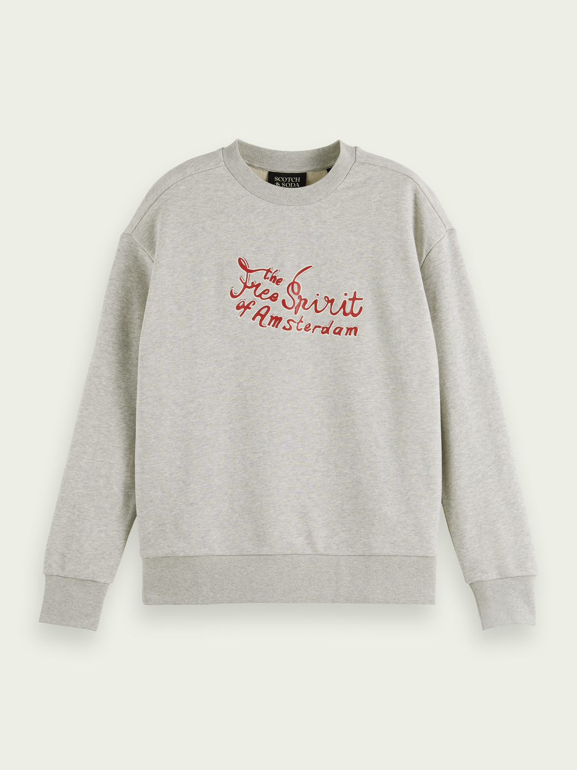 Loose Fit Artwork Crewneck Sweatshirt | scotch & soda outlet