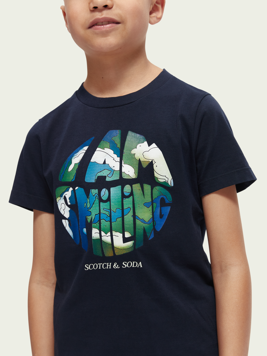 Regular-Fit Organic Cotton Artwork T-Shirt