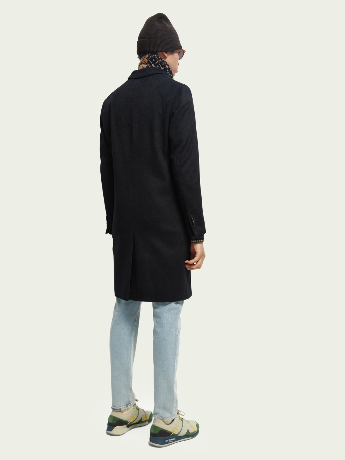 Classic Wool-Blend Overcoat | Scotch And Soda Outlet
