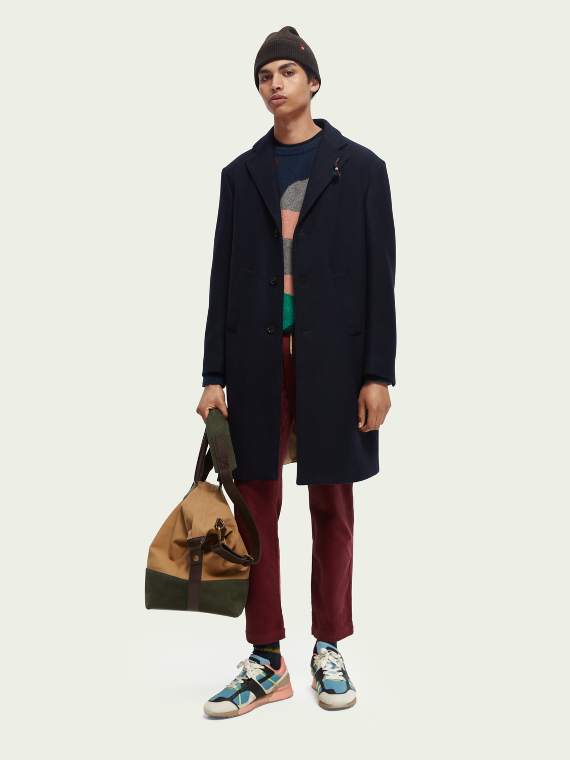 Long-Length Lightweight Overcoat | Scotch And Soda Outlet