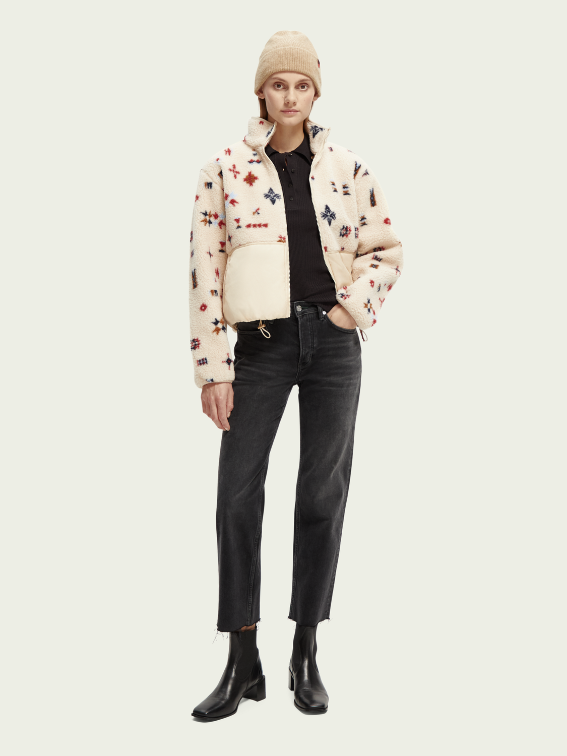 Teddy Fleece Jacket | scotch & soda outlet