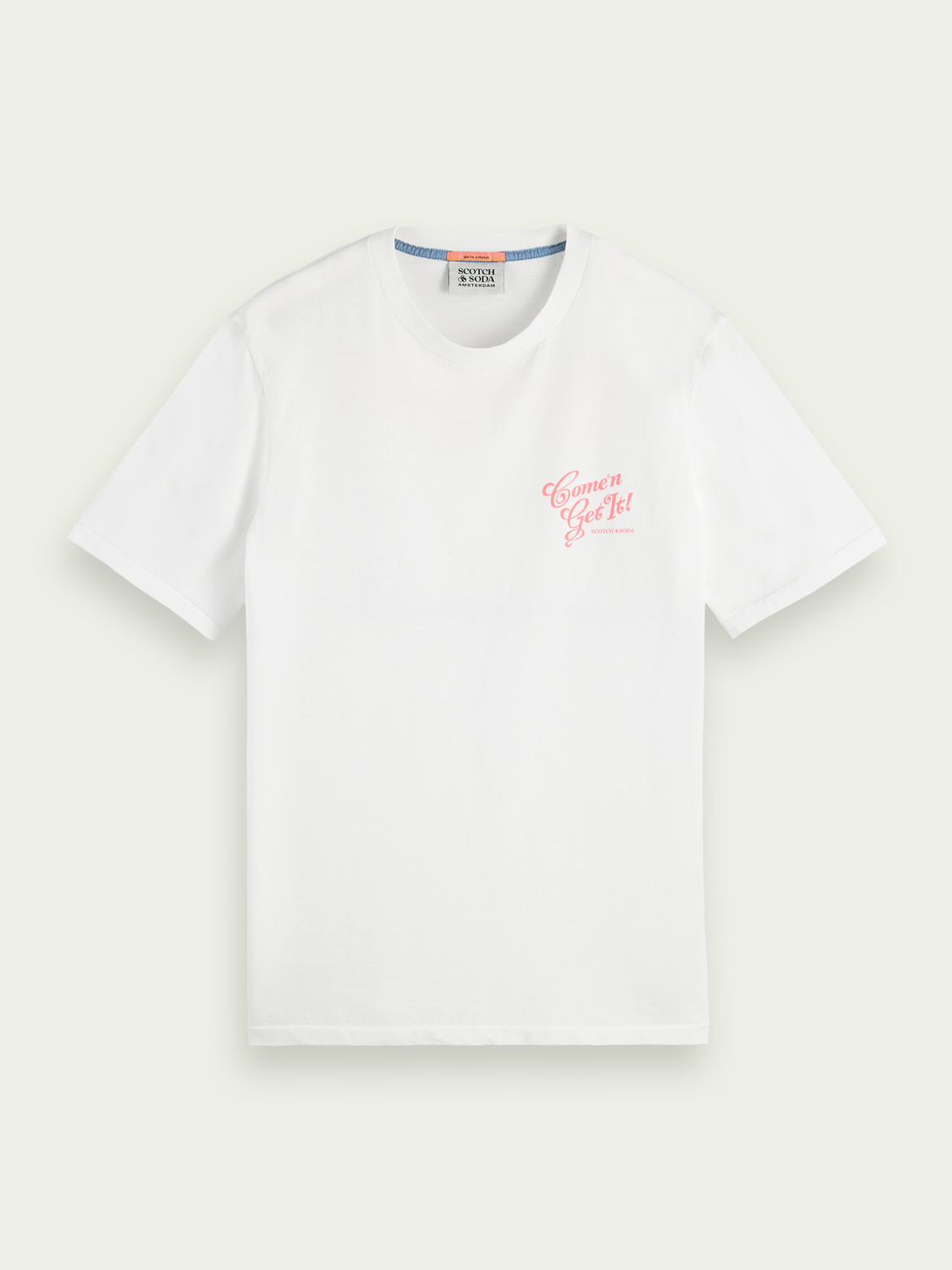 Graphic Crewneck T-Shirt | Scotch And Soda Outlet