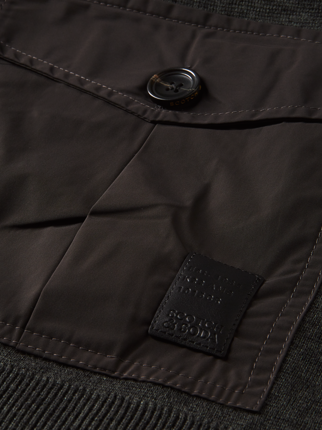 Merino Wool-Blended Cardigan | Scotch And Soda Outlet