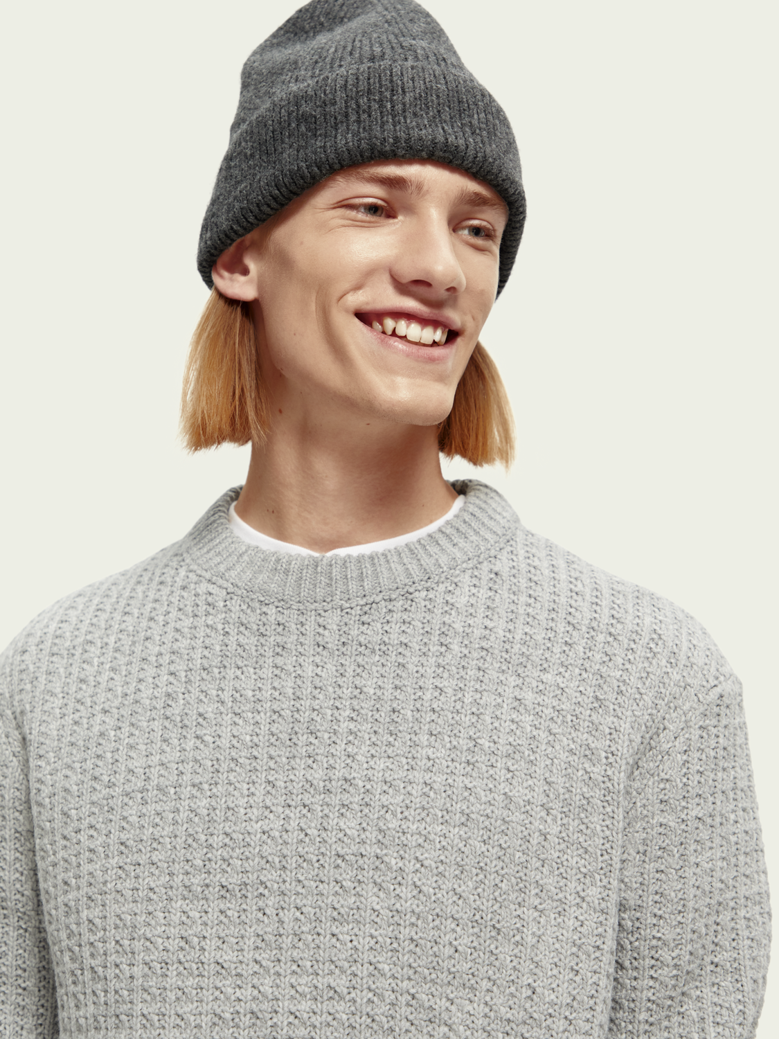 Structured Knit Sweater | Scotch And Soda Outlet