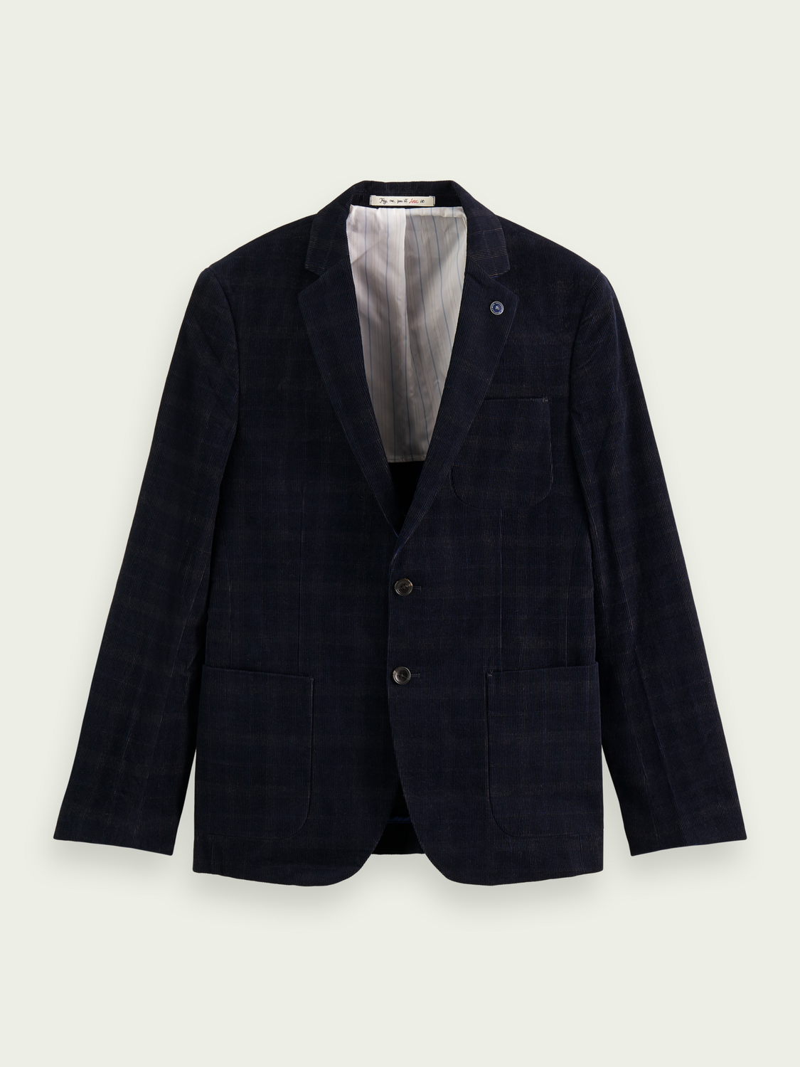 Single-Breasted Corduroy Blazer | Scotch And Soda Outlet
