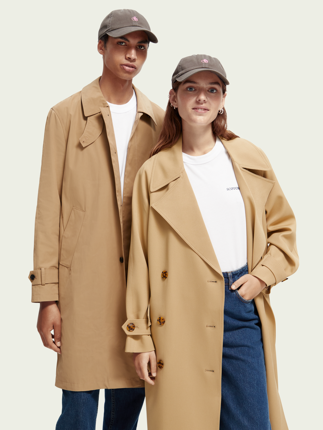 Cotton Twill Embroidered Cap | scotch & soda outlet