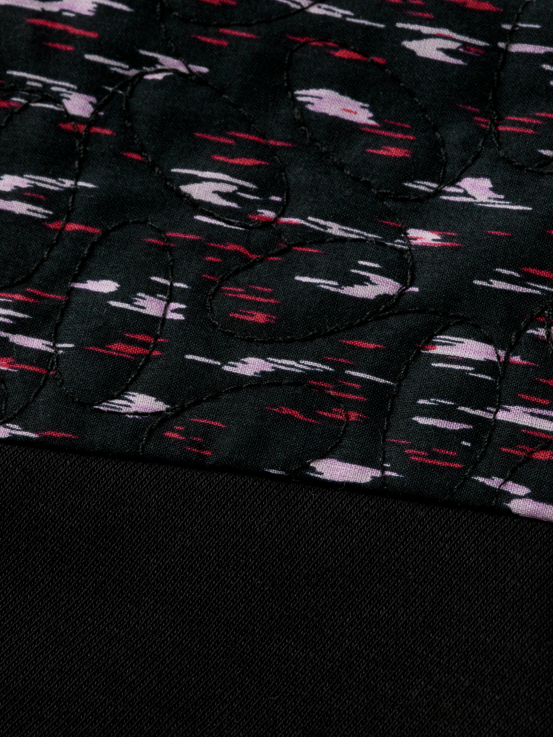 Relaxed Fit Quilted Panel Sweatshirt | scotch & soda outlet