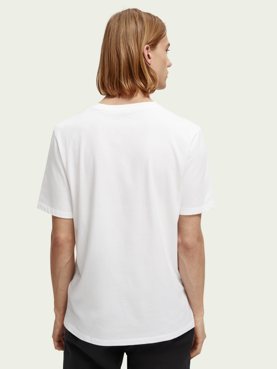 Organic Cotton Crewneck T-Shirt | Scotch And Soda Outlet
