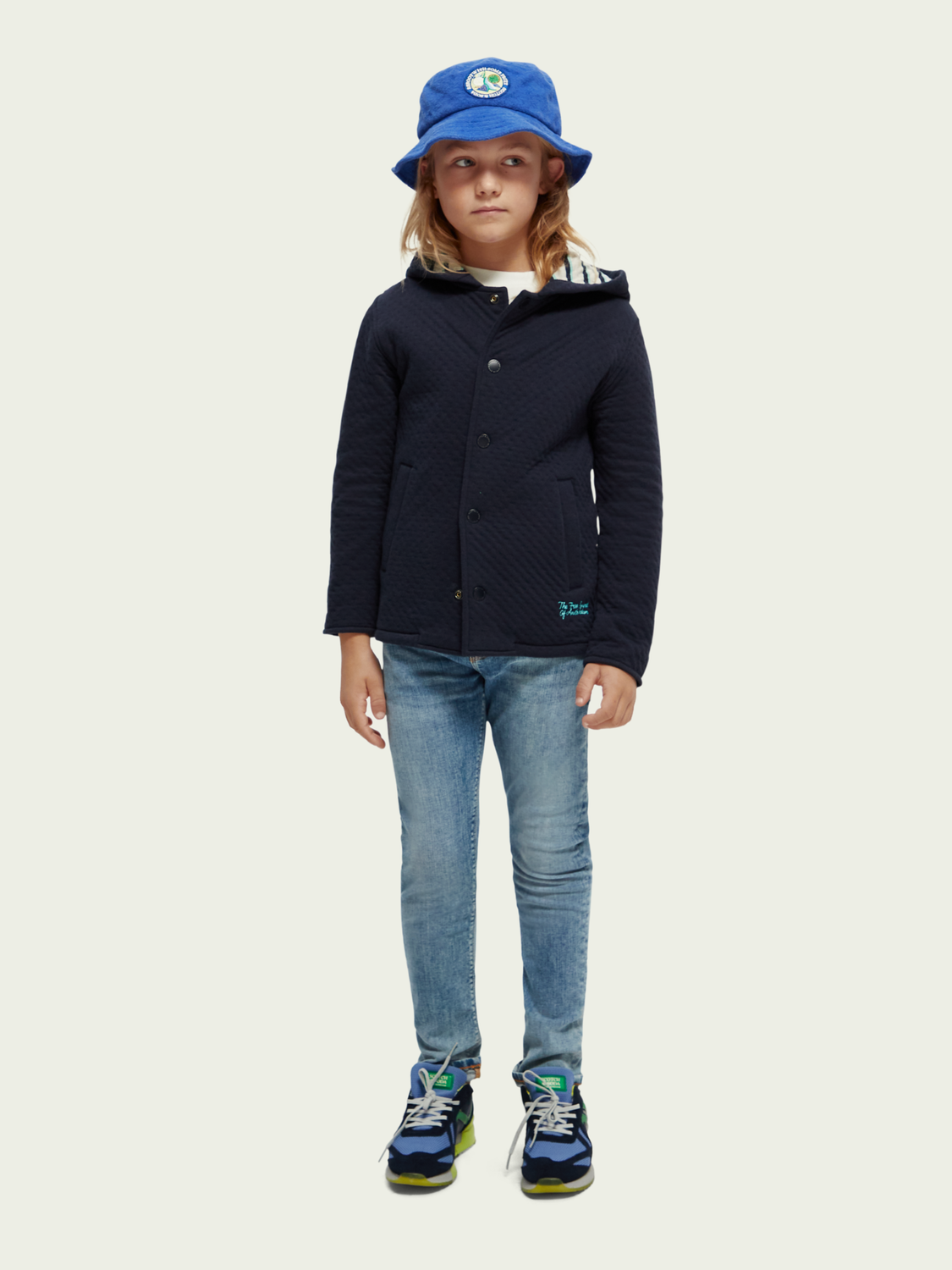 Scotch Soda Outlet | Bonded Jersey Hoodie