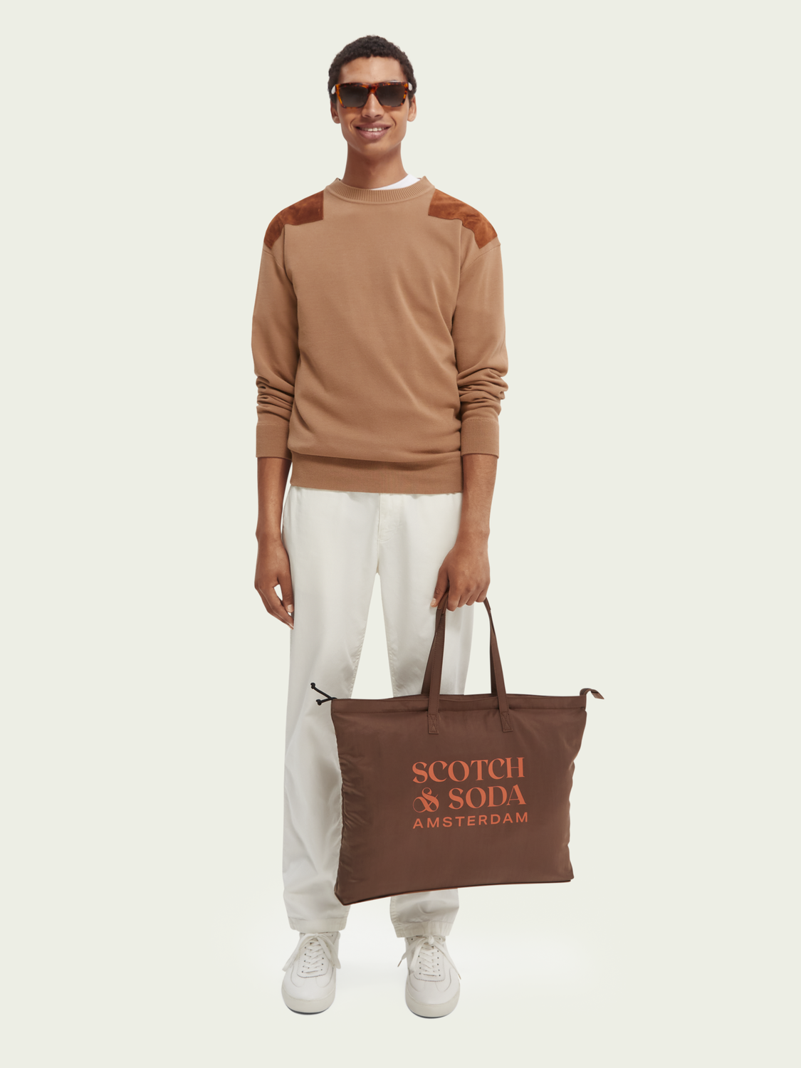 The Centraal Unisex Foldaway Tote Bag | scotch & soda outlet