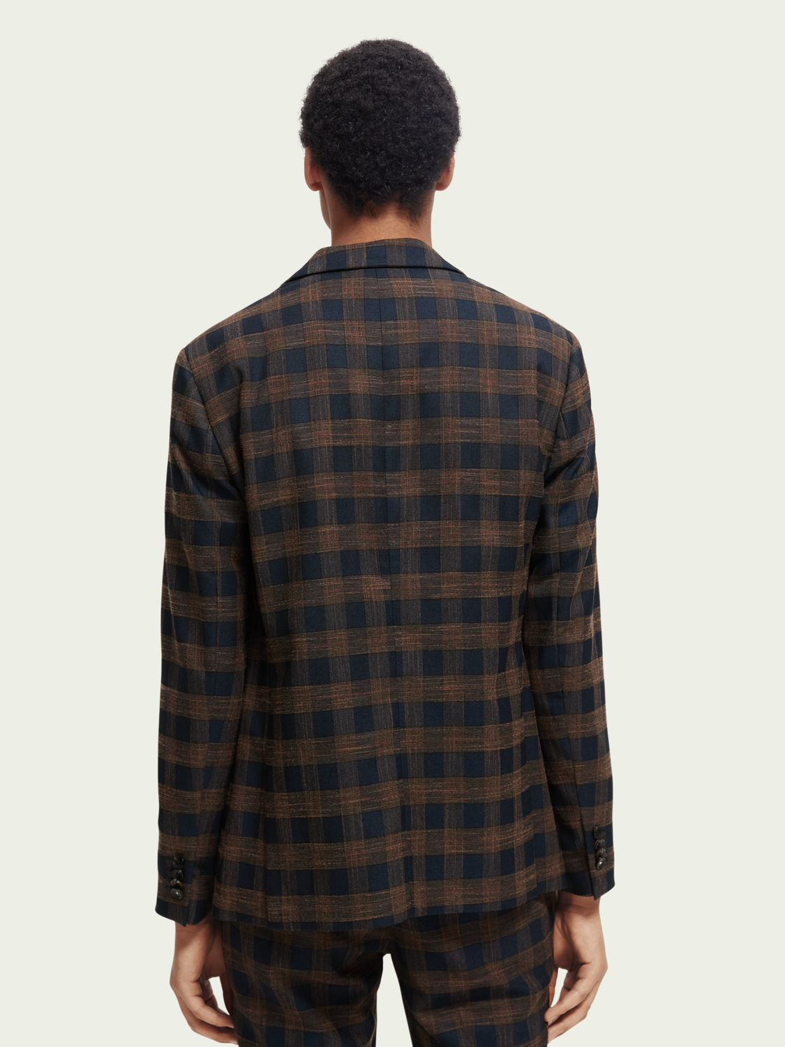 Yarn-Dyed Checked Blazer | Scotch And Soda Outlet