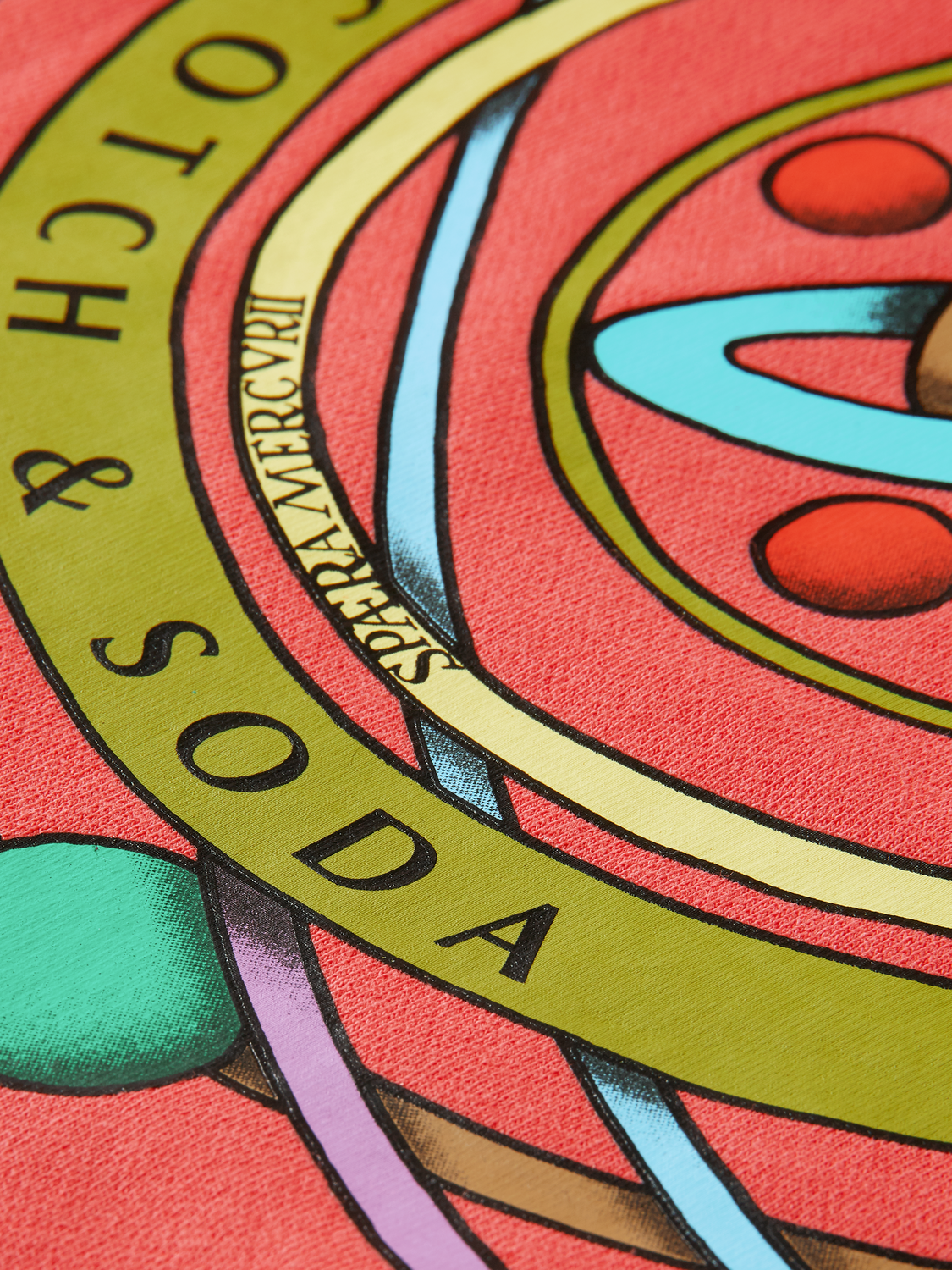 Felpa Artwork Hoodie | Scotch And Soda Outlet