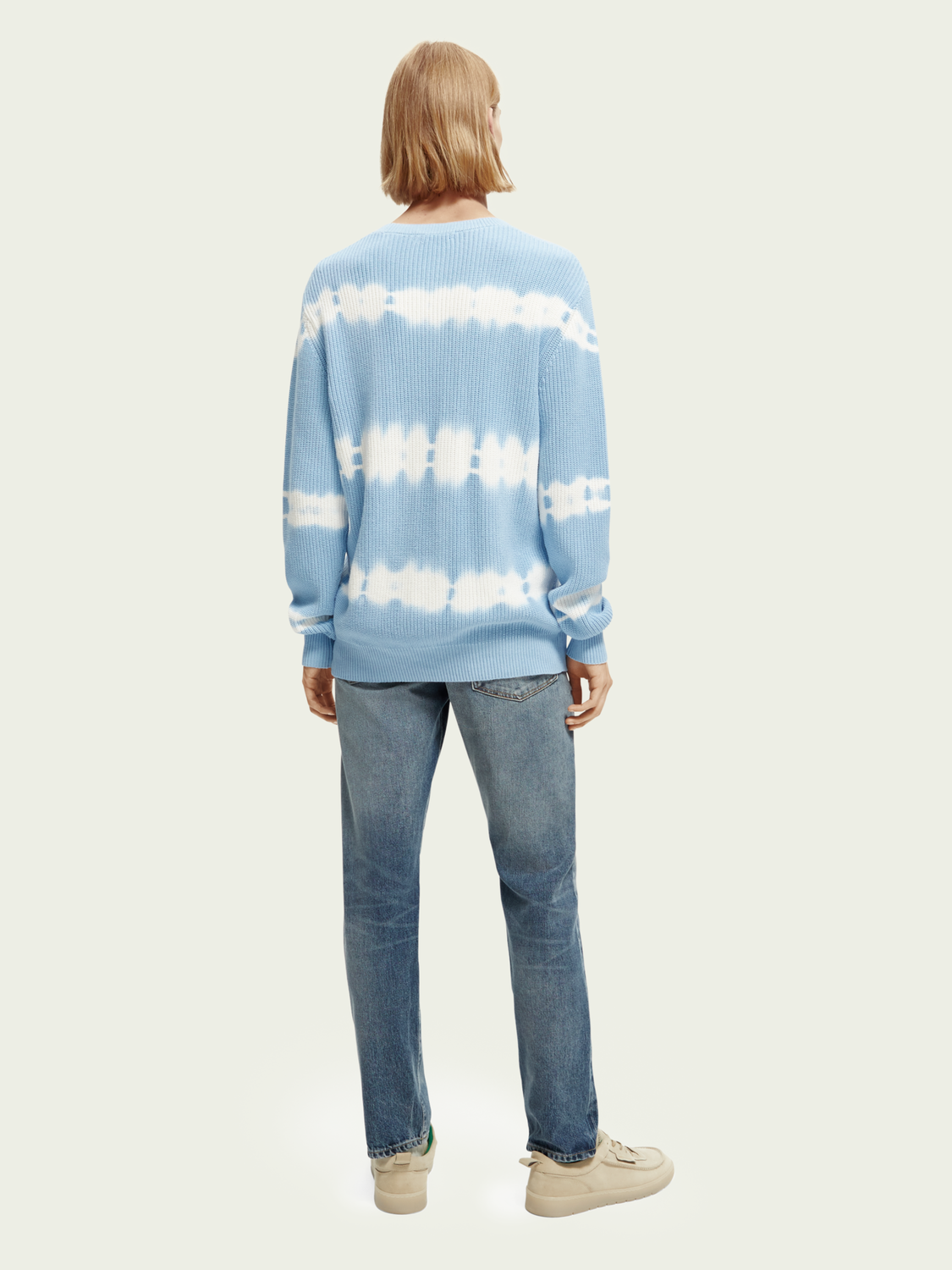 Chunky-Knit Tie-Dye Organic Sweater | Scotch And Soda Outlet