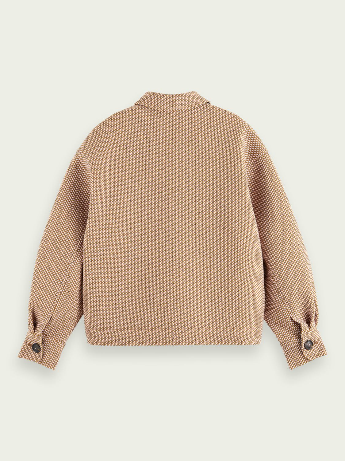 Bouclé Woven Overshirt | scotch & soda outlet