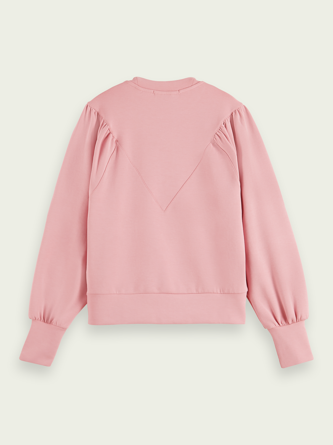 Loose-Fit Sweatshirt With Puff Sleeves | scotch & soda outlet