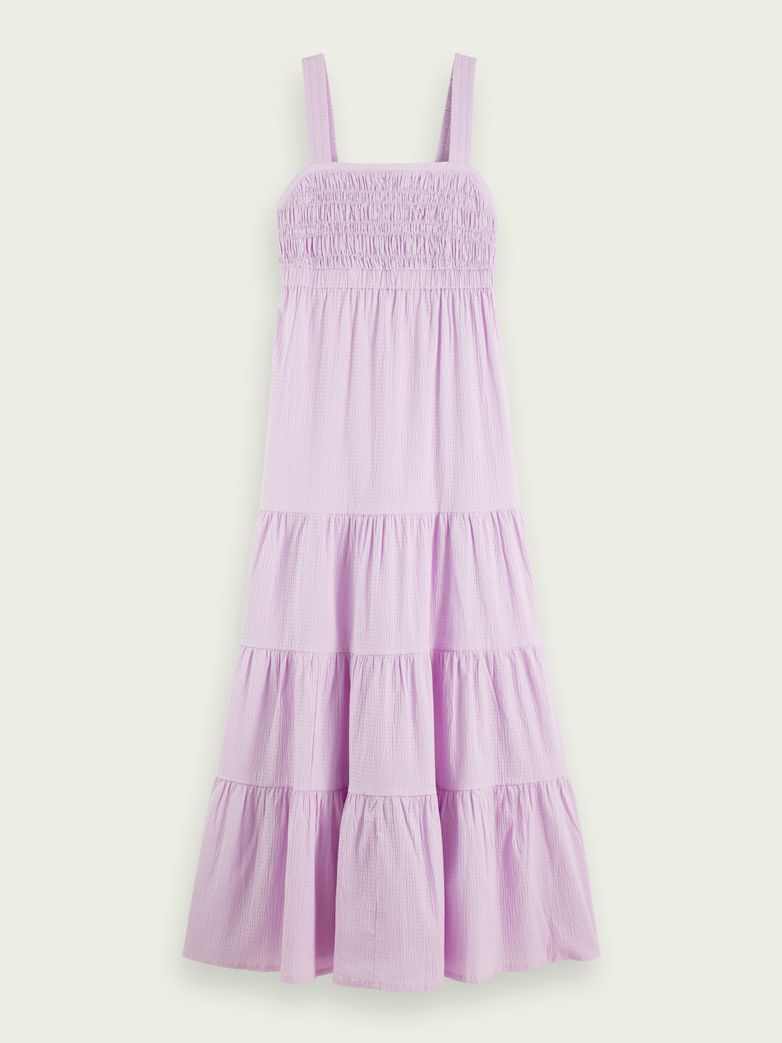 Seersuckers Maxi Dress | scotch & soda outlet