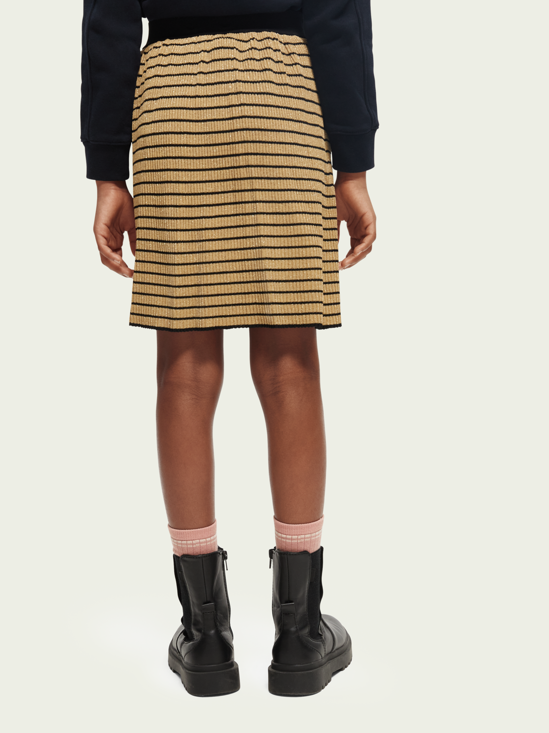 Scotch Soda Outlet | Knitted Lurex Midi Skirt
