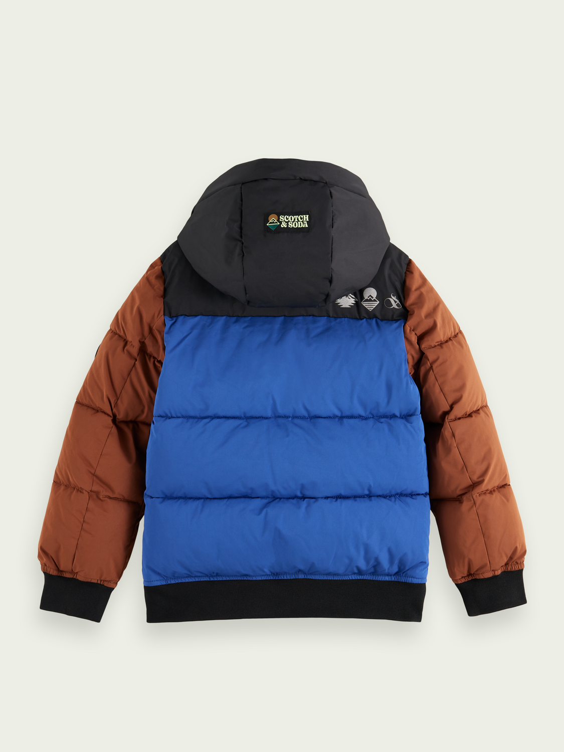Hooded Water-Repellent Puffer Jacket