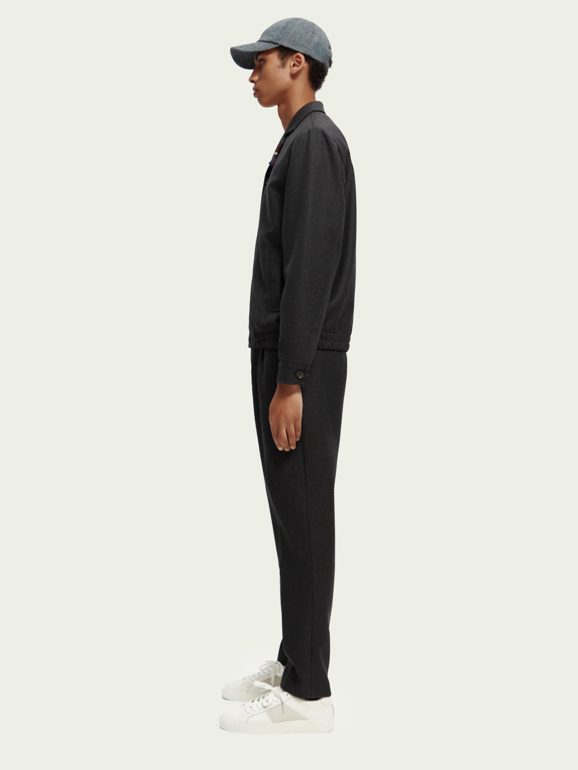 Wool-Blended Blouson Jacket | Scotch And Soda Outlet