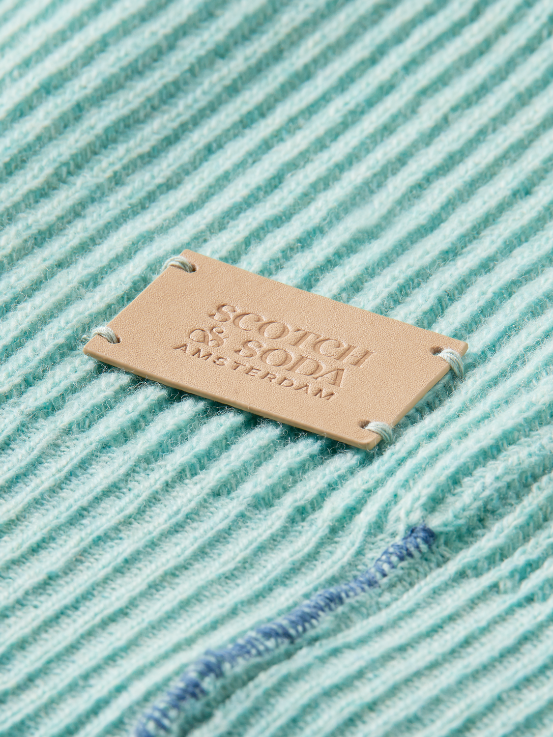 Rib Knit Wool Turtleneck Sweater | Scotch And Soda Outlet