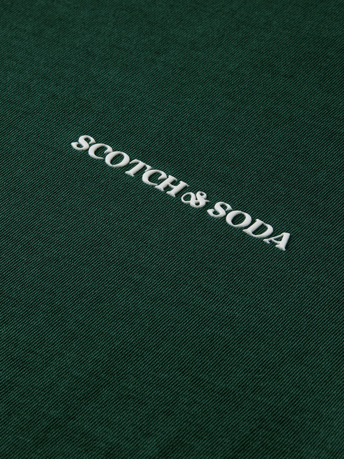 Unisex Organic Cotton Crewneck T-Shirt | scotch & soda outlet