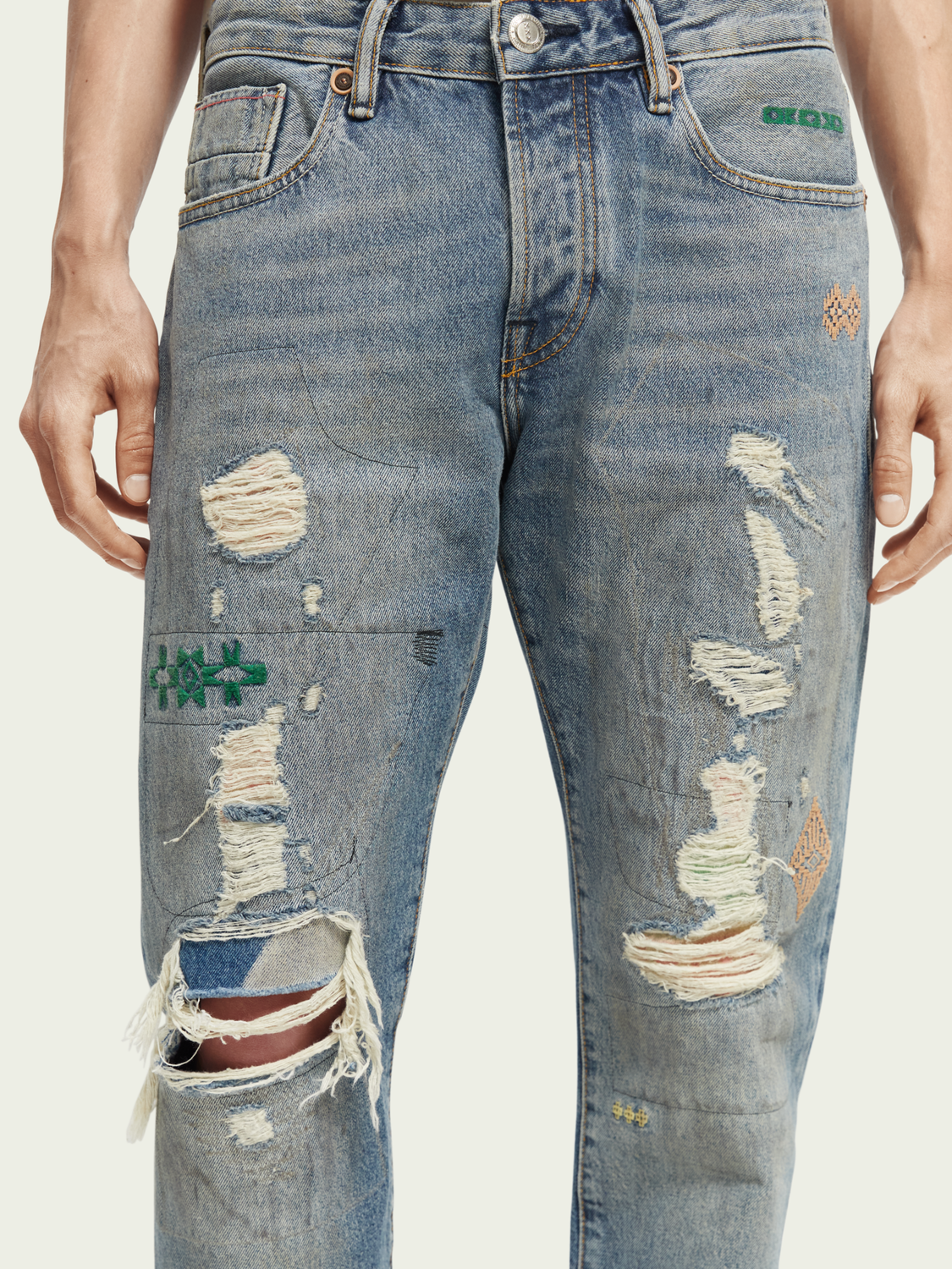 Ralston Premium Organic Regular Slim Fit Jeans - Space Race | Scotch And Soda Outlet