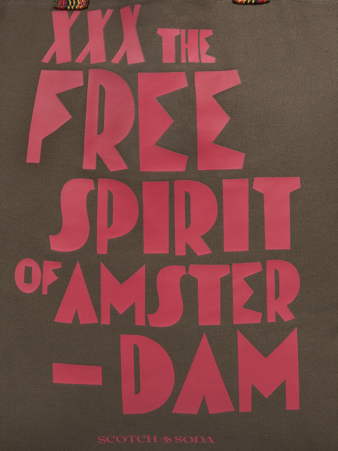 Printed Canvas Tote | Scotch And Soda Outlet