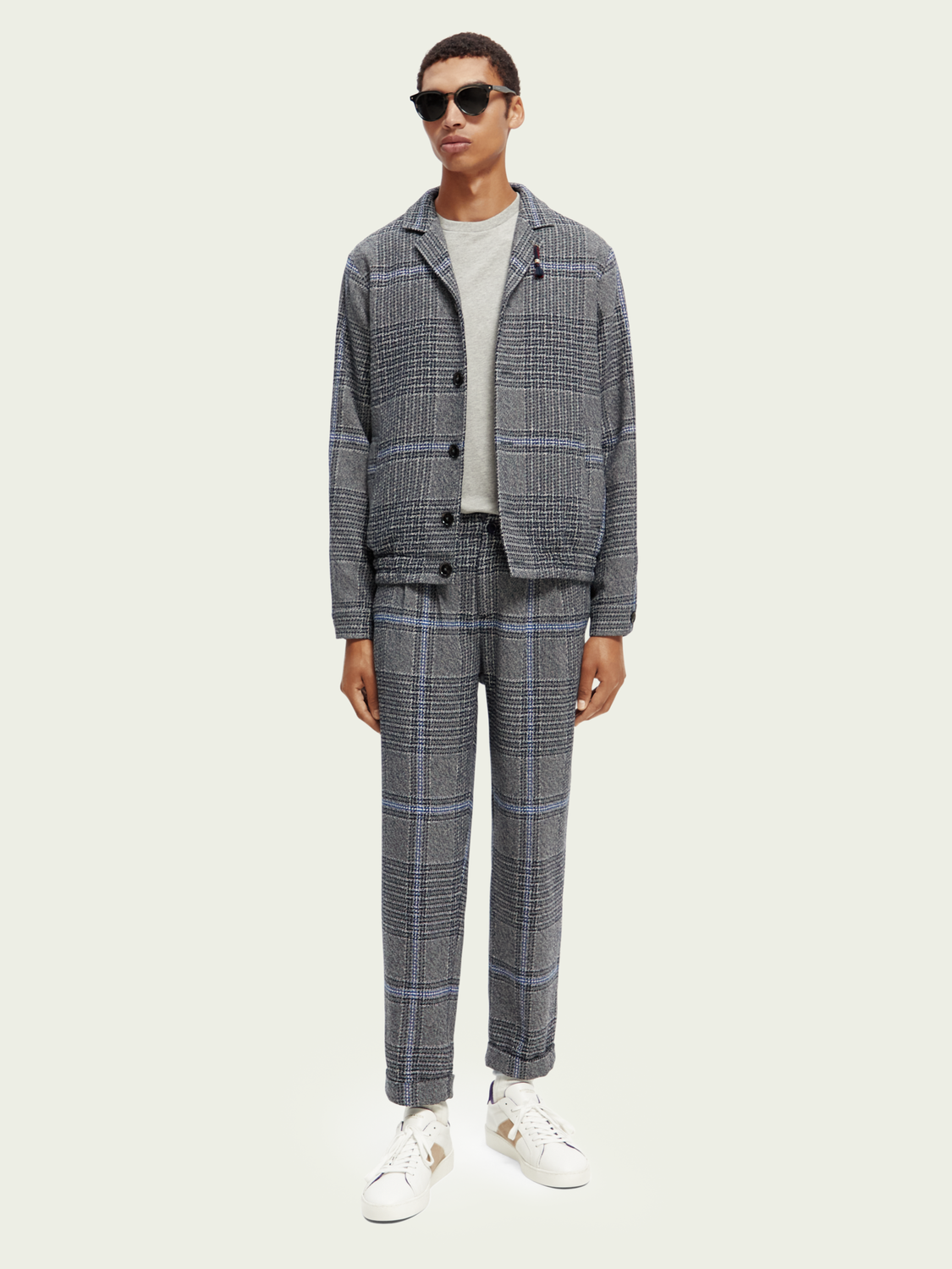 Checked Blouson | Scotch And Soda Outlet