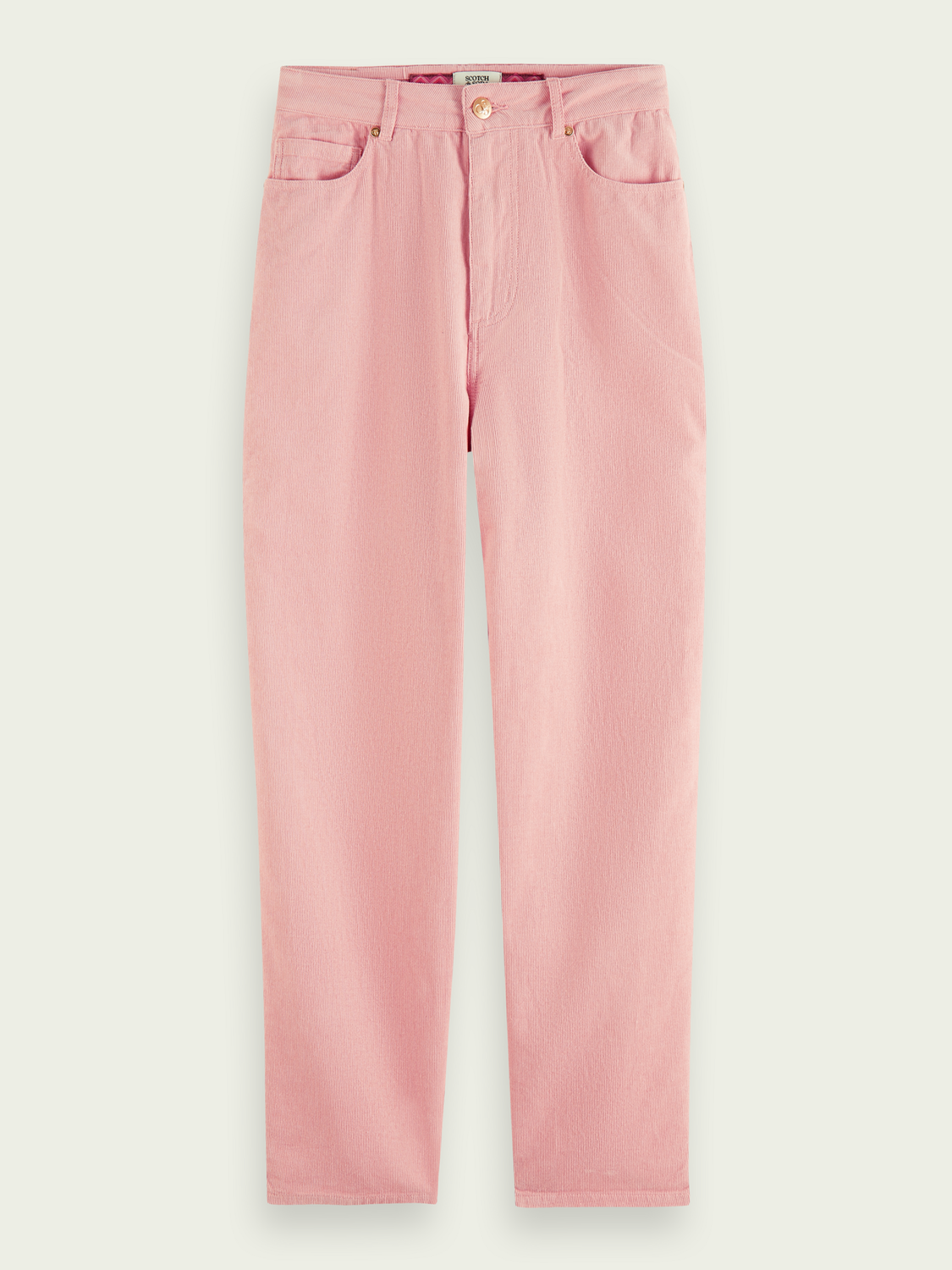 The Tide Balloon Fit Corduroy Trousers | scotch & soda outlet