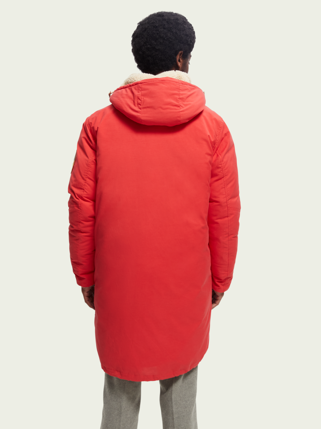 Water-Repellent Long-Length Parka | Scotch And Soda Outlet
