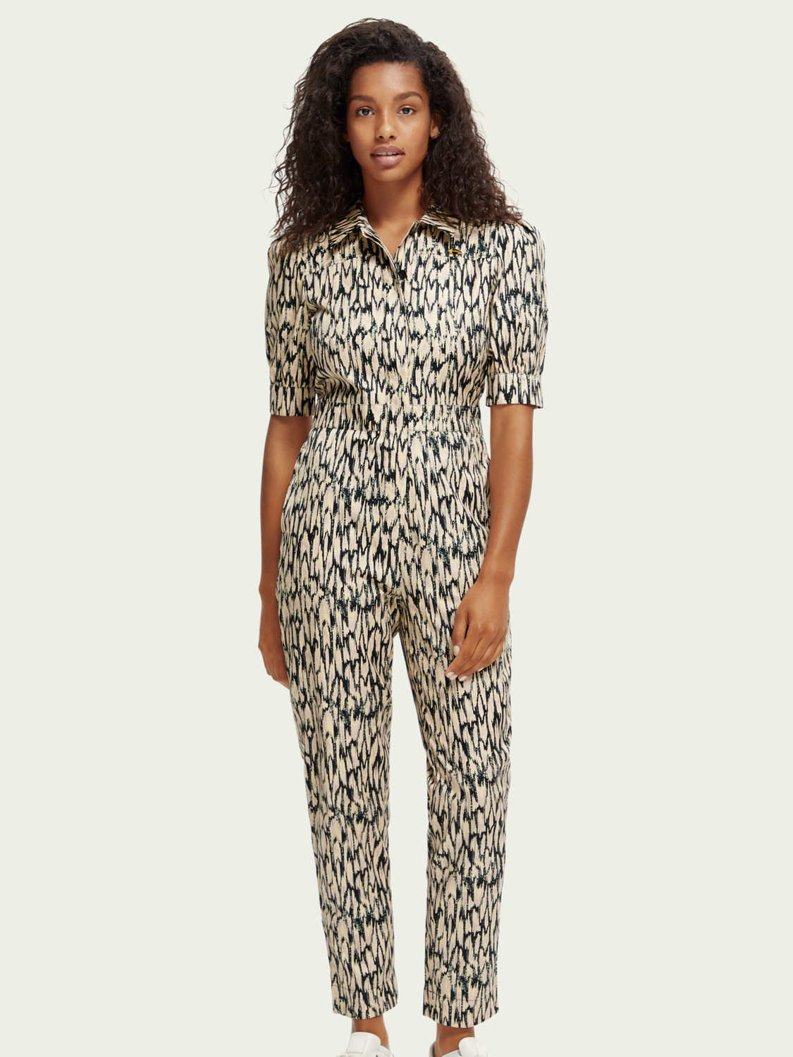 Printed Utility Jumpsuit | scotch & soda outlet