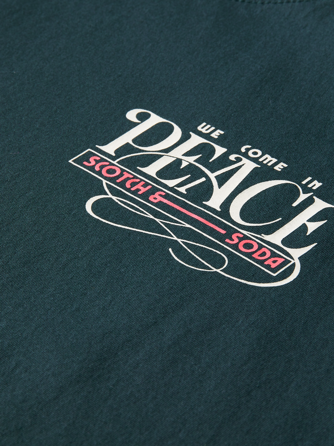 Organic Cotton Jersey Artwork T-Shirt | Scotch And Soda Outlet