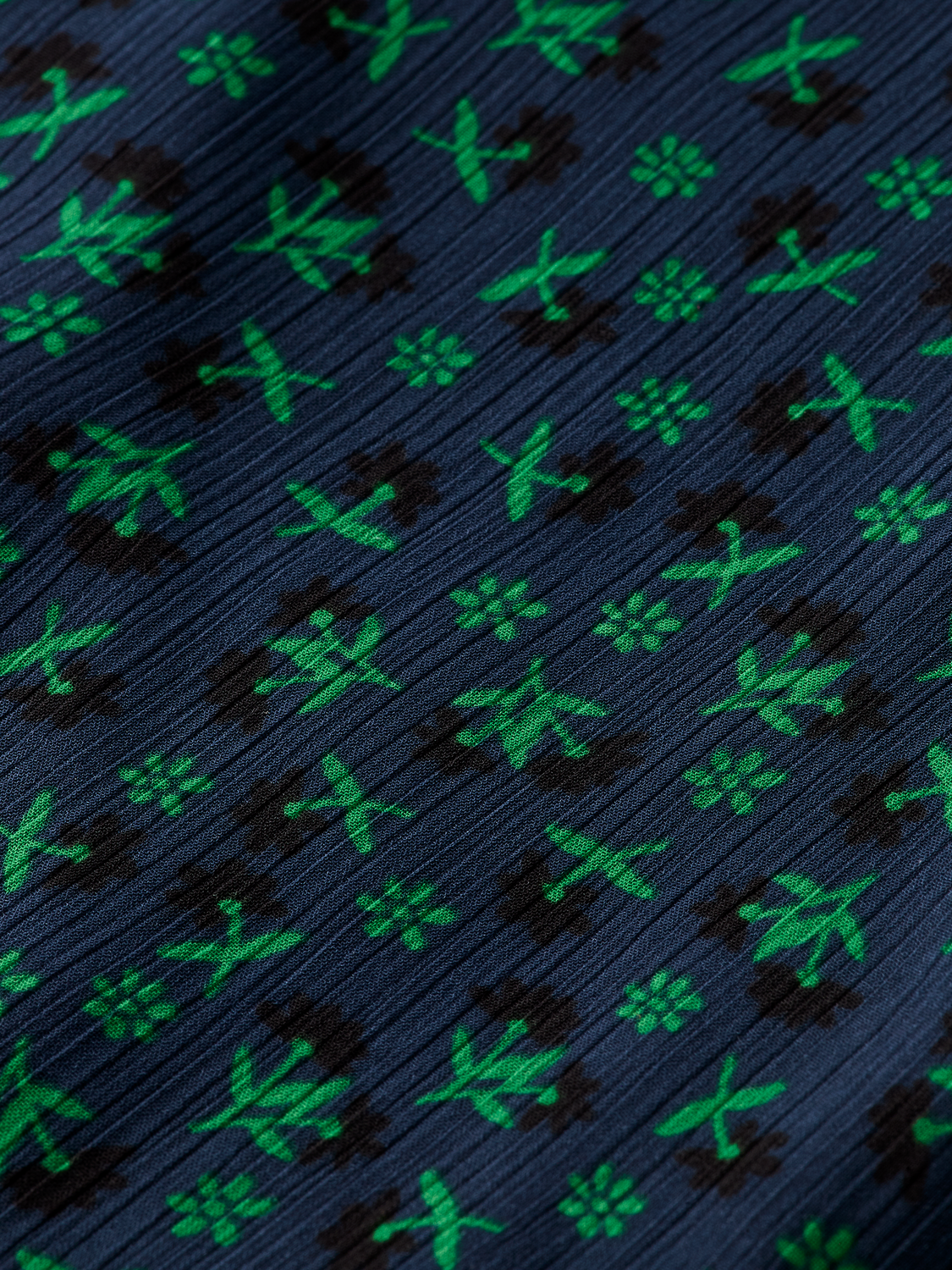 Printed Relaxed-Fit Long-Sleeved Top