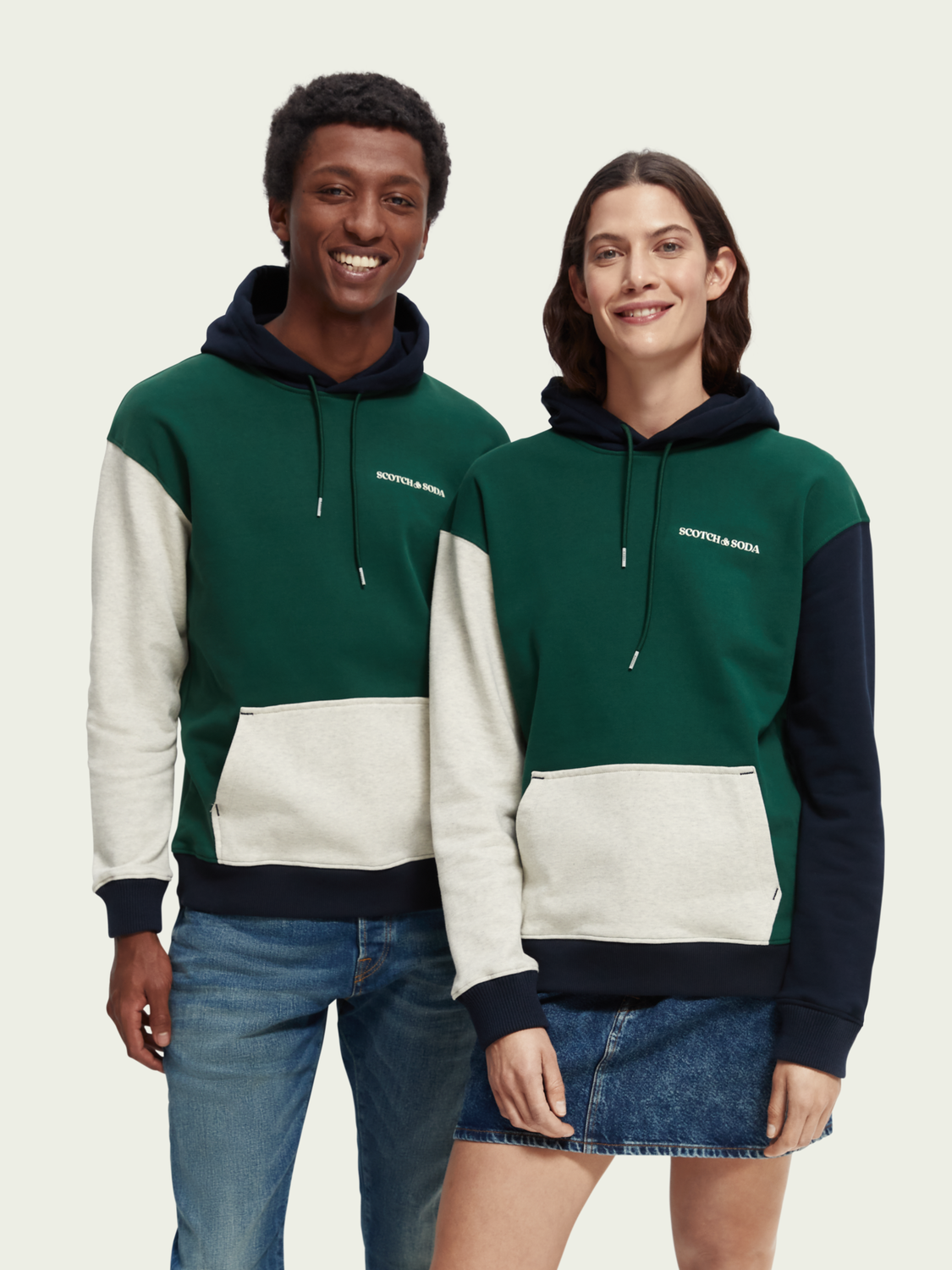 Unisex Organic Cotton Hoodie | scotch & soda outlet