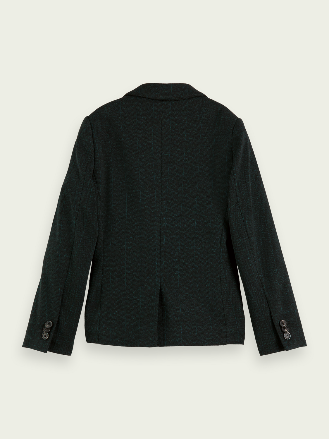 Knit Single-Breasted Blazer