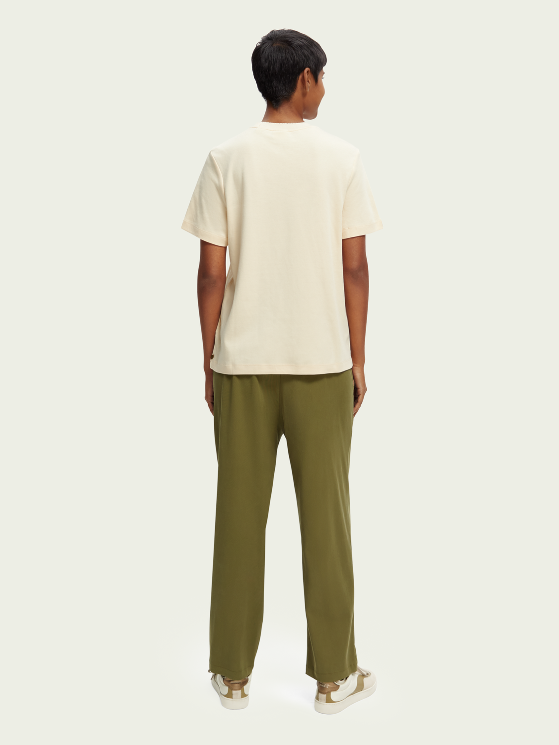 Regular Fit Floral Artwork T-Shirt | scotch & soda outlet