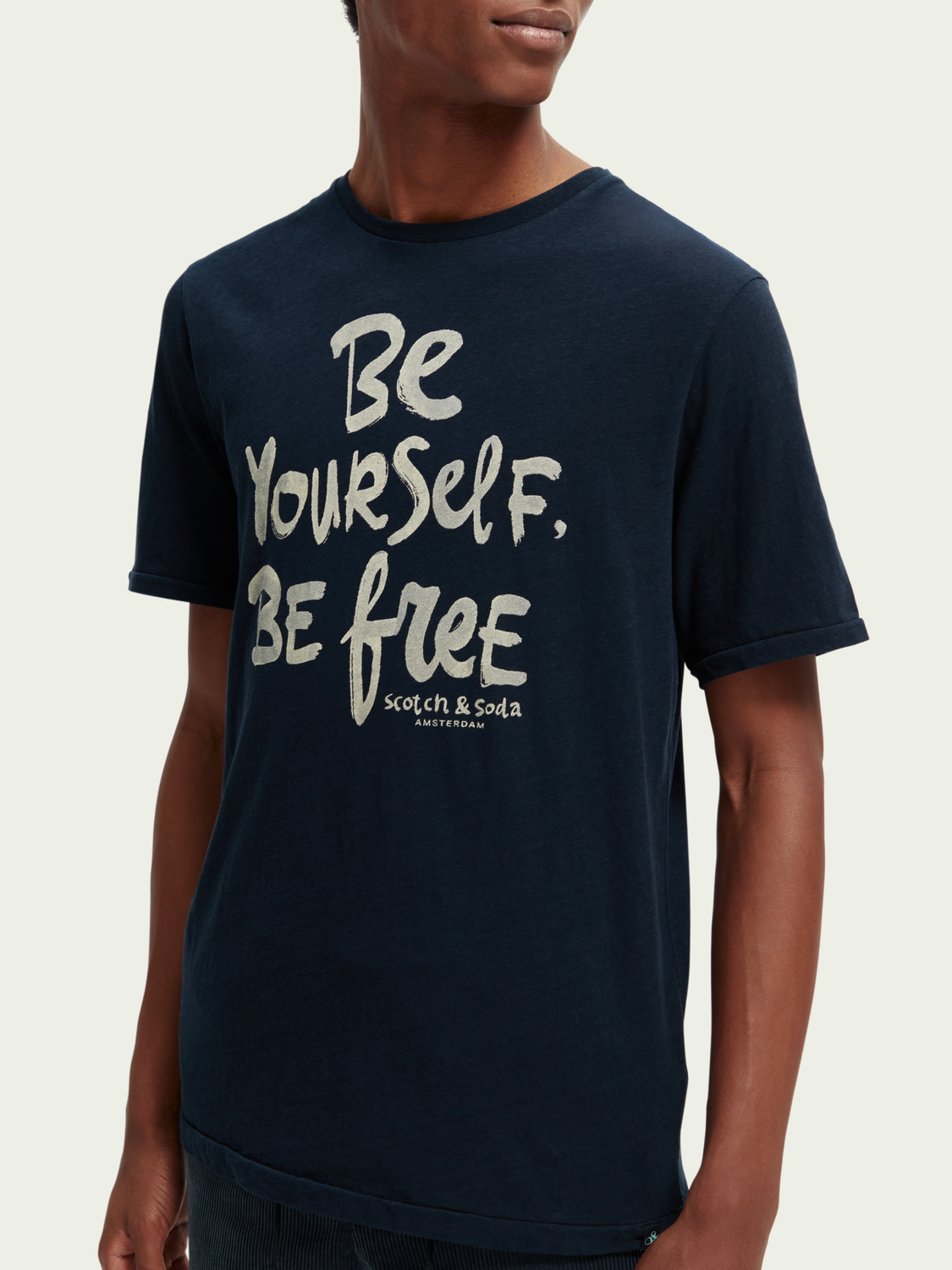 Regular Fit Graphic Crewneck T-Shirt | Scotch And Soda Outlet