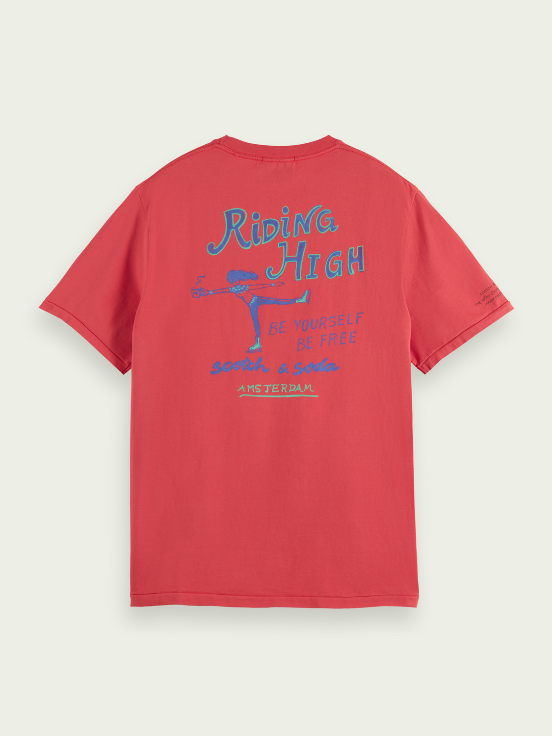 Organic Cotton Artwork T-Shirt | Scotch And Soda Outlet