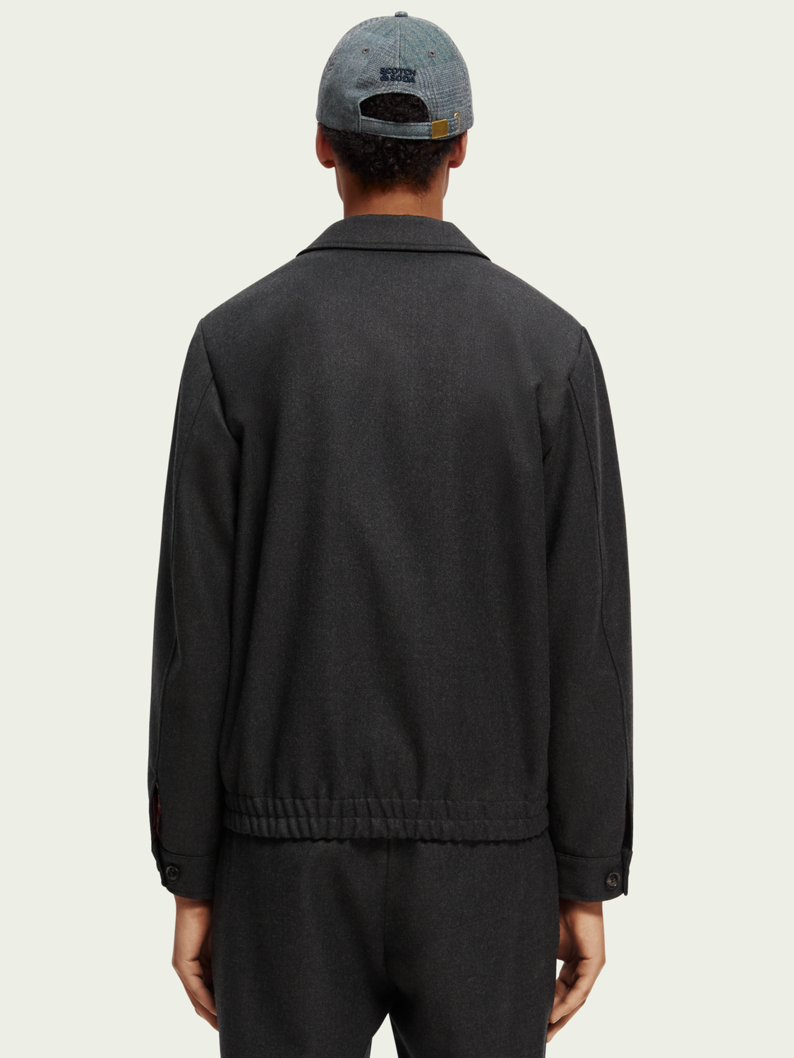 Wool-Blended Blouson Jacket | Scotch And Soda Outlet