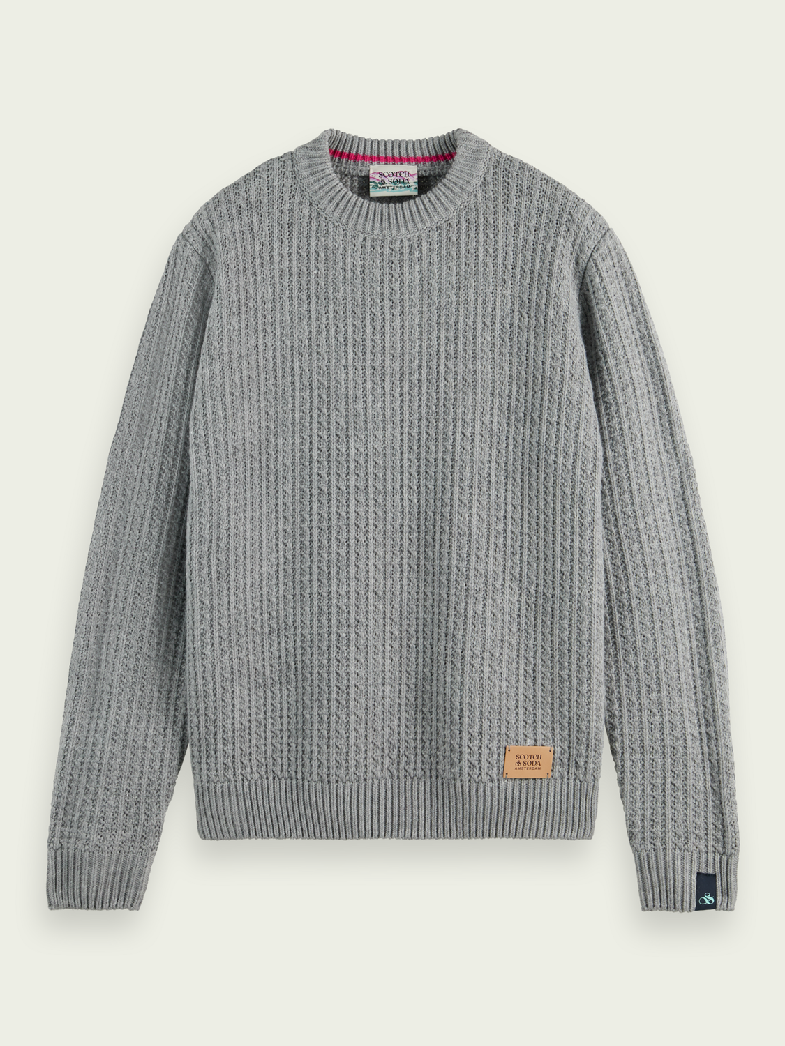 Structured Knit Sweater | Scotch And Soda Outlet