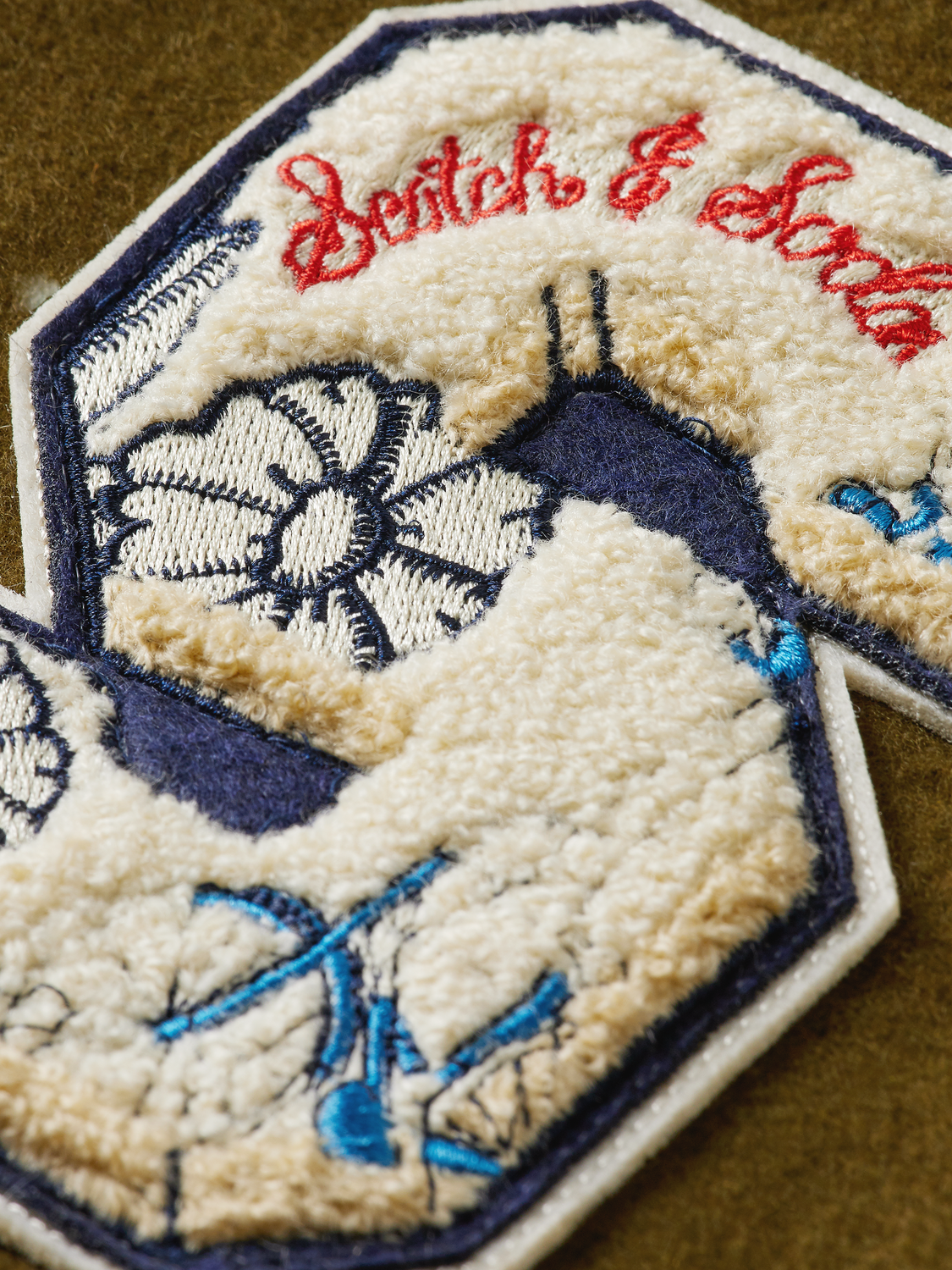 Wool-Blended Leather-Sleeved Varsity Jacket | Scotch And Soda Outlet