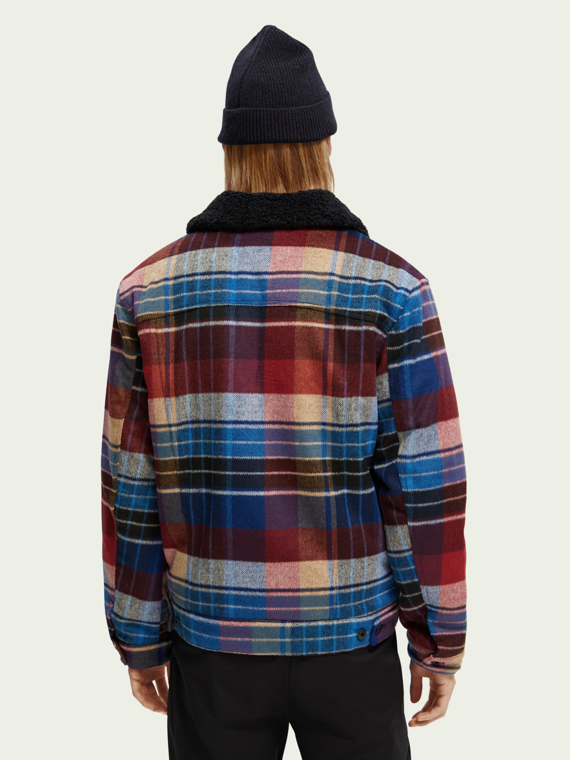 Sherpa-Lined Trucker Jacket | Scotch And Soda Outlet