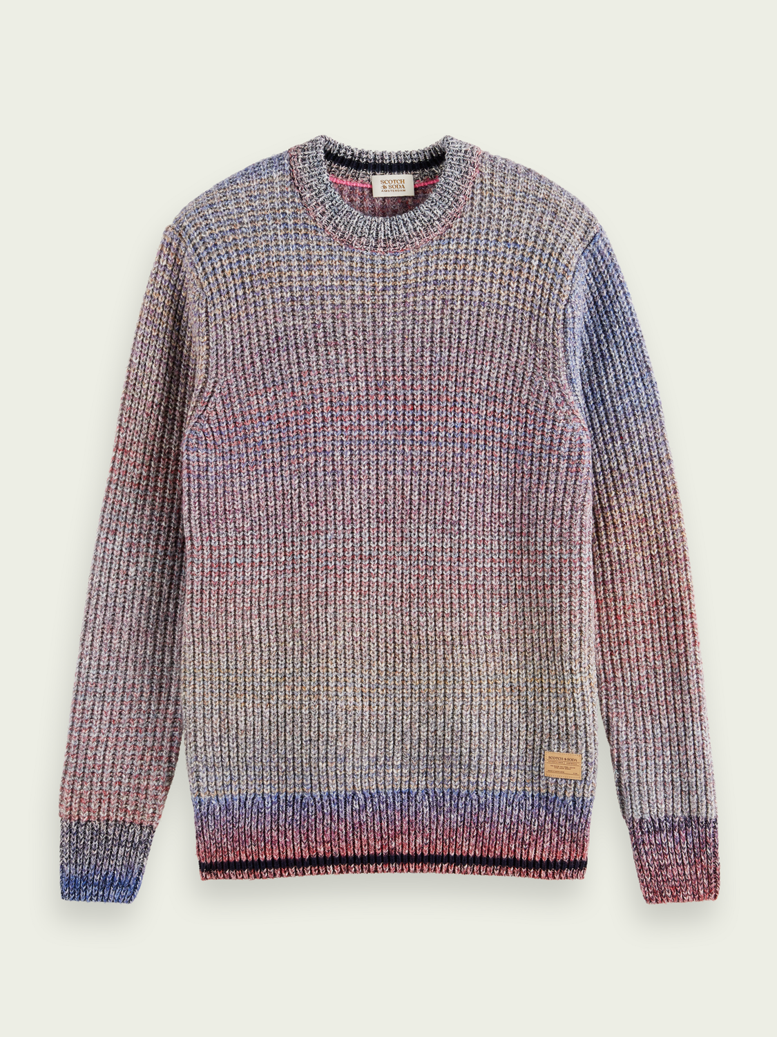 Gradient Rib-Knit Sweater | Scotch And Soda Outlet