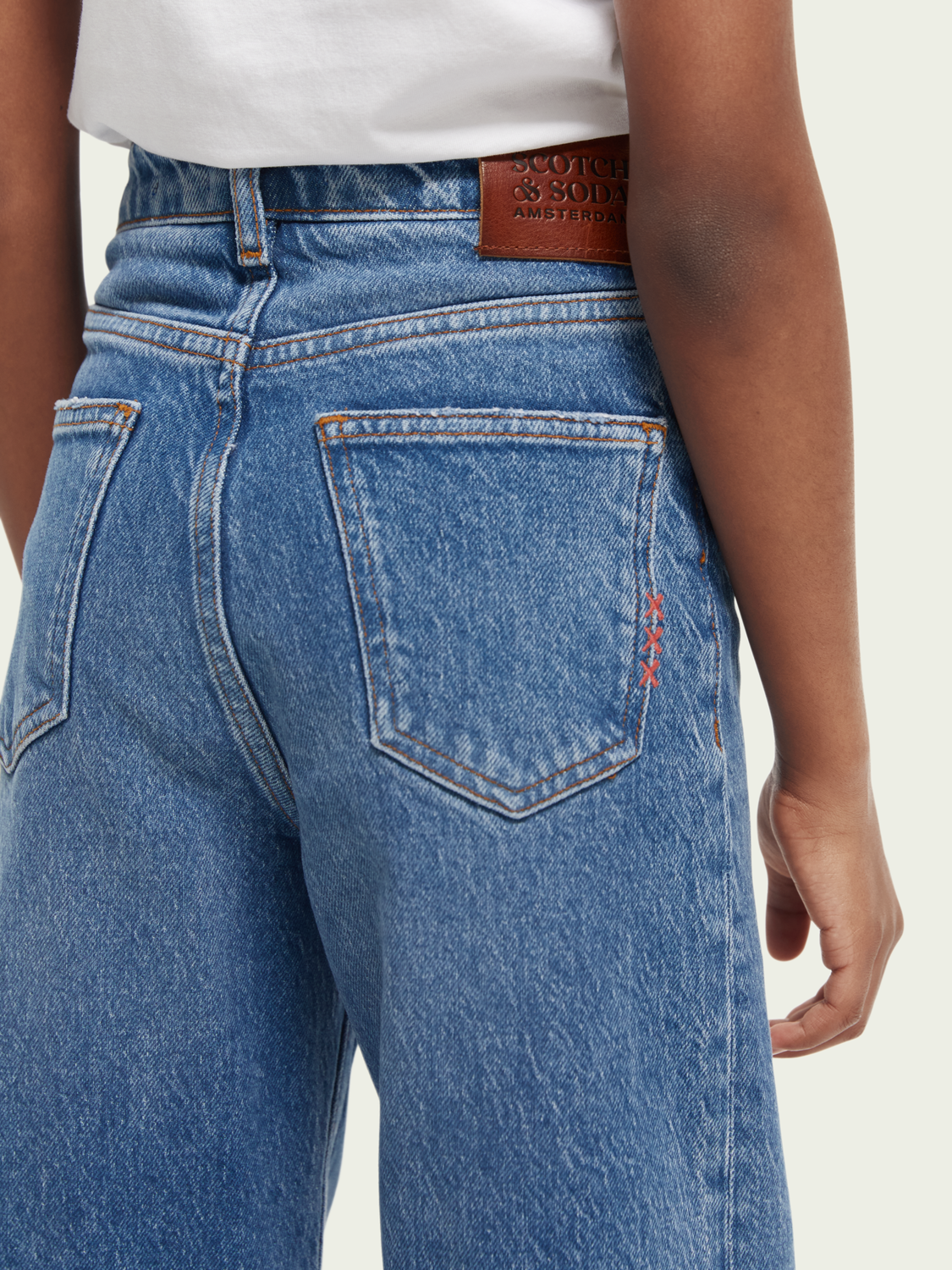Scotch Soda Outlet | The Wave High-Rise Super Wide Jeans