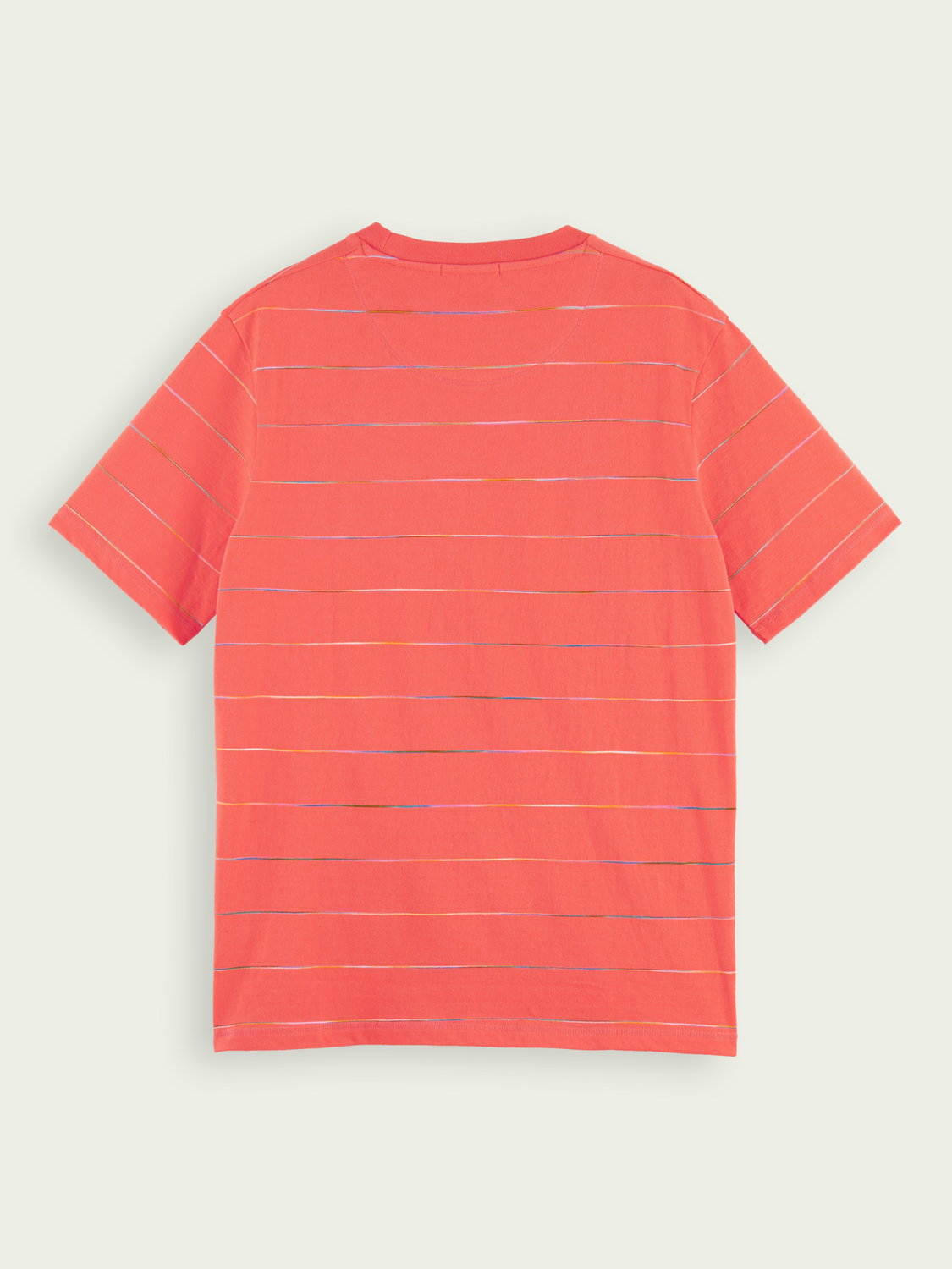 Yarn-Dyed Striped Organic Cotton T-Shirt | Scotch And Soda Outlet